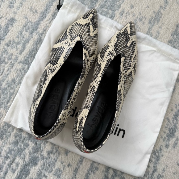 Aeyde Women’s Clara Pointed Pumps - Picture 5 of 7